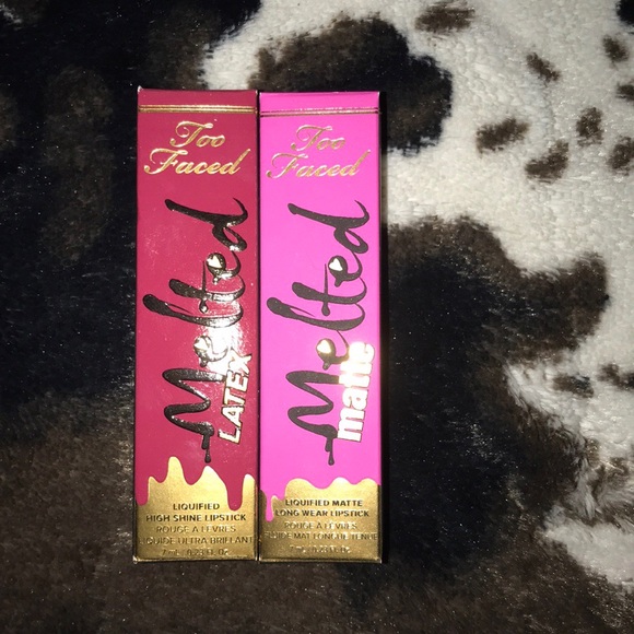 Too Faced Other - Too Faced liquid lipstick bundle of 2